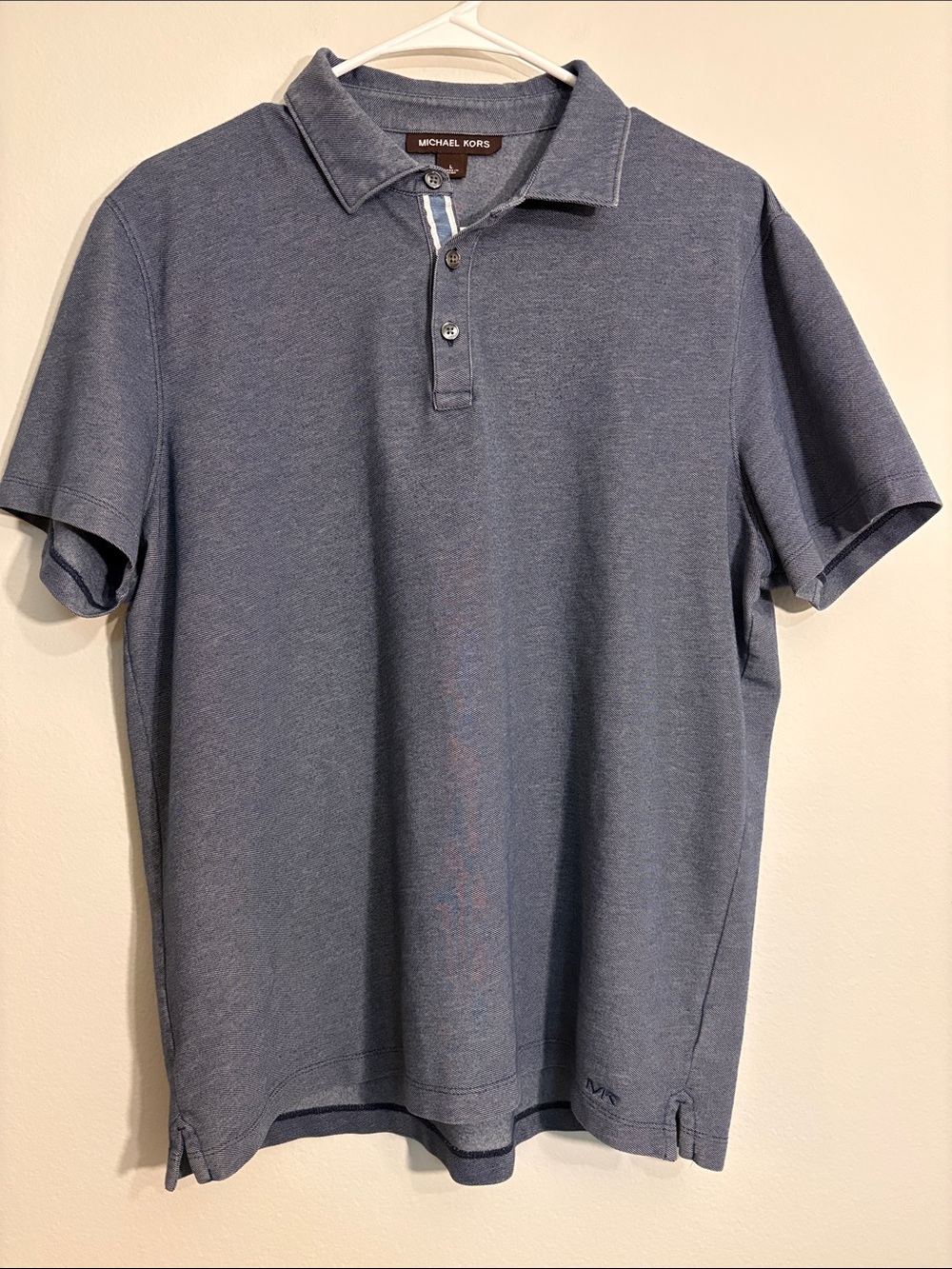 Michael Kors Men’s Blue Polo Shirt